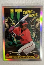 2022 Bowman Draft Aeverson Artega It Came to the League