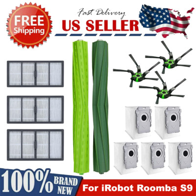 Replacement Parts Accessories for iRobot Roomba S9 S9+ 9150(9550) Vacuum Cleaner
