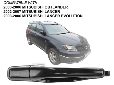For Exterior Door Handle 03 - 06 Outlander 02 -07 Lancer Rear