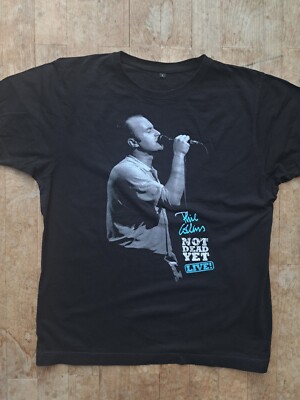 Tour-Shirt Phil Collins ''Not Dead Yet'' Tour 2017