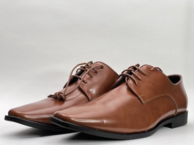 Men\'s Joseph Abboud in BROWN with cool design Size 9 Joseph Abboud | Shoes | New In Box Mens Joseph Abboud Brown  main image 2