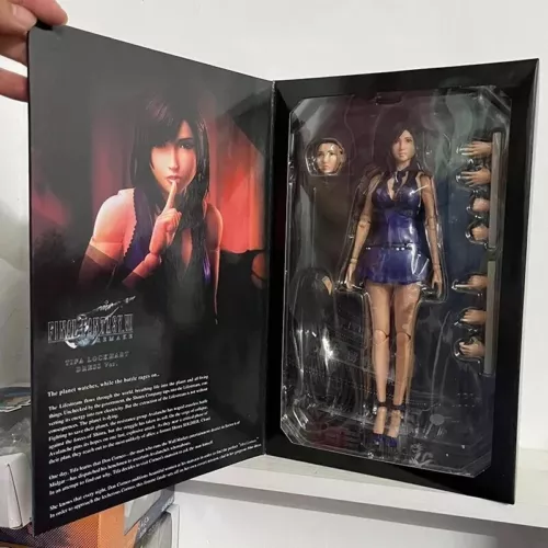 25cm PLAY ARTS Kai Final Fantasy VII Remake Tifa Lockhar Action Figure Game Toy - Bild 2 von 17