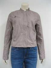 Gap Su 2012 Shrunken Rumpl Tan Leather Cropped Jacket Womens Small New No Tags