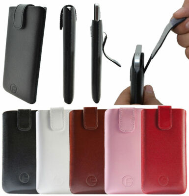 Favory Echtleder Schutzhülle Case Handytasche Cover Lederetui für Huawei P30 Pro