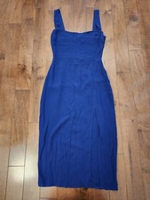 Reformation women's navy blue dress in size 0