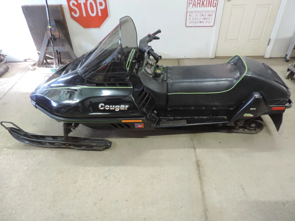 Arctic Cat Cougar 500 1986 carburador colector de admisión bota adaptador brida Foto 4 de 4