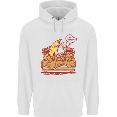 A Naked Banana Cold in Bed Kinder Kids Hoodie