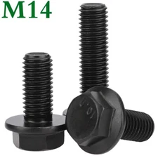 M14 - 2.0 Grade 10.9 Alloy Steel Hex Flange Bolts Hexagon Head Flange Cap Screws