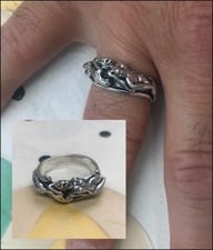 "Naked Woman" Men's Ring - NEW - FREE SHIPPING