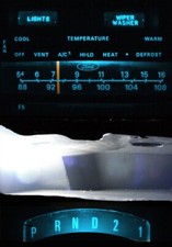 Bombillas LED suplementarias para tablero de instrumentos azul hielo para camioneta 73 79 Ford F100 - F350
