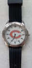 WORKING Chicago Bears Watch Game Time Men Stainless Steel NFL Round New Battery — photo 1