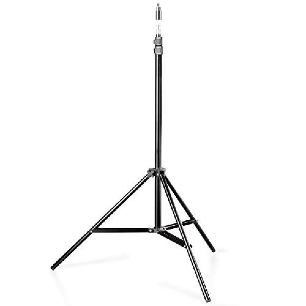 walimex Pro treppiede per lampada WT-803, 200 cm (altezza max. 200 cm, capacit
