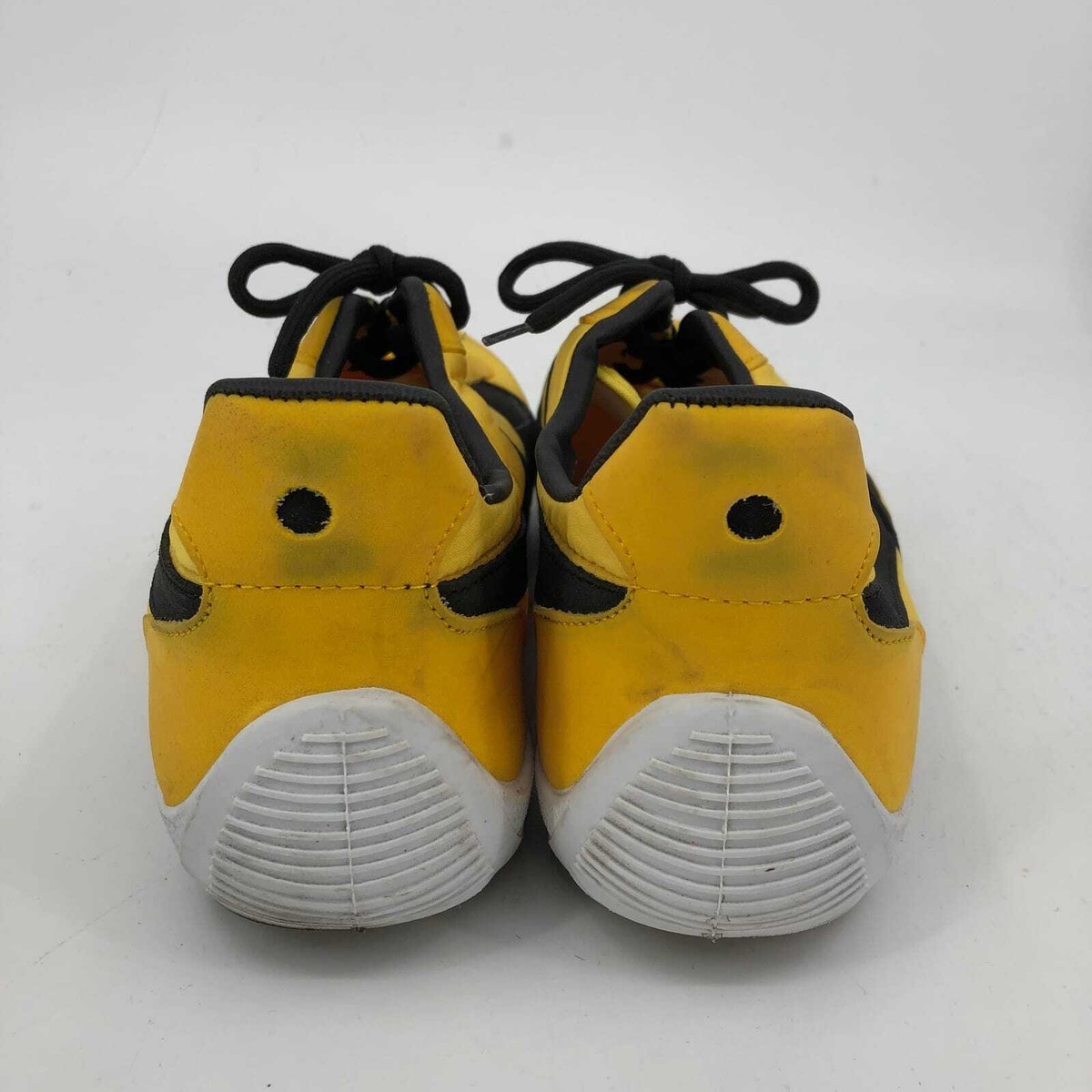 Panam Yellow & Black Athletic Shoes | Made in Mexico View 2