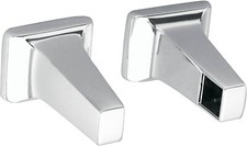 Moen P5100 3/4" Square Towel Bar Posts Pair from the Donner Collection - Chrome