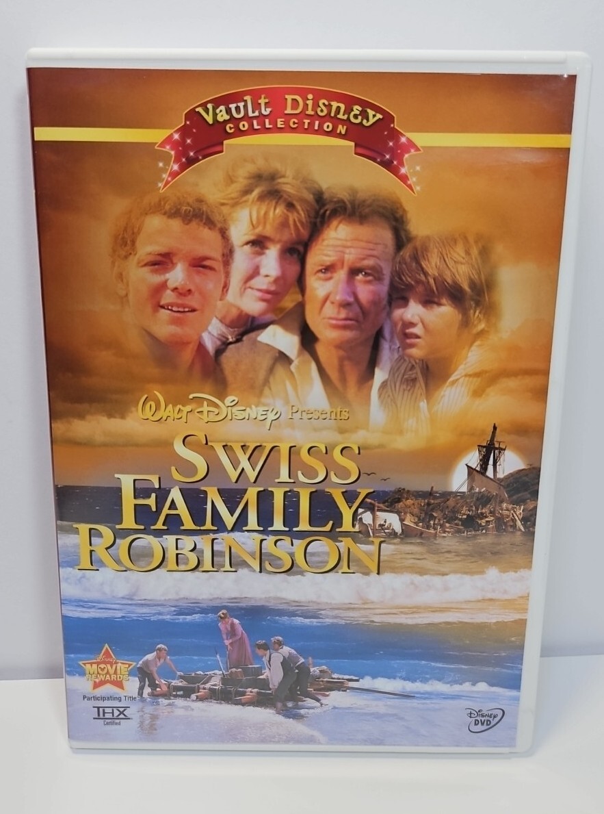 Swiss Family Robinson (DVD, 1960, 2-Disc Set, Disney) Tommy