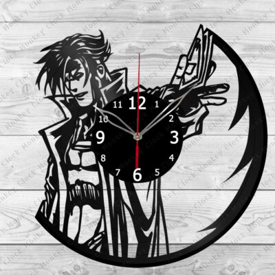 Vinyl Clock Gambit X-Men Vinyl Record Wall Clock Home Art Decor Handmade 6317