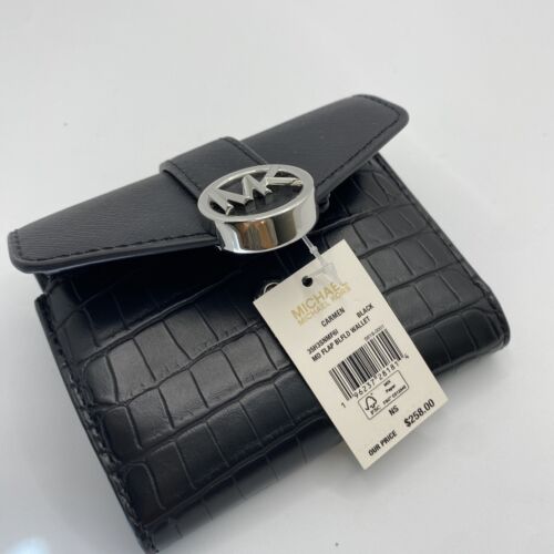 NWT Michael Kors Women's Wallet Carmen Medium Flap Bifold - Picture 33 of 33