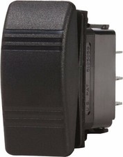 Blue Sea Systems Contura OFF- ON SPST Switch, Black