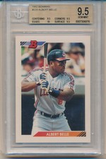 1992 Bowman Albert Belle (#329) BGS9.5 BGS