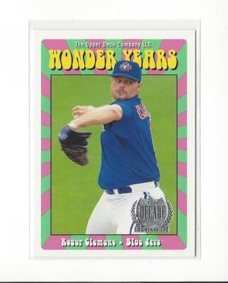 1999 Upper Deck Wonder Years #W5 Roger Clemens Blue Jays