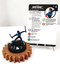 HEROCLIX DC Rebirth Set Common 010 Nightwing w/Card