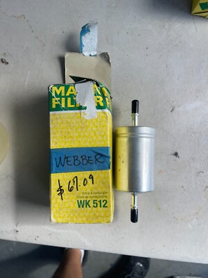 Mann Filter Webber WK512 Filter New in Open Box
