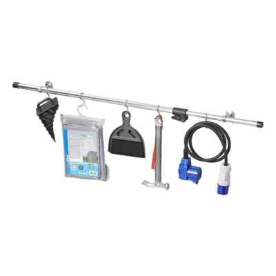 Hanging Rail Hook Bar 5 Hoes Clothes Rail Motorhome Wowa Camping 85 165