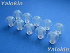 10 Large Soft Replacement Mushroom Eartips Earbuds for Etymotic In Ear Earphones