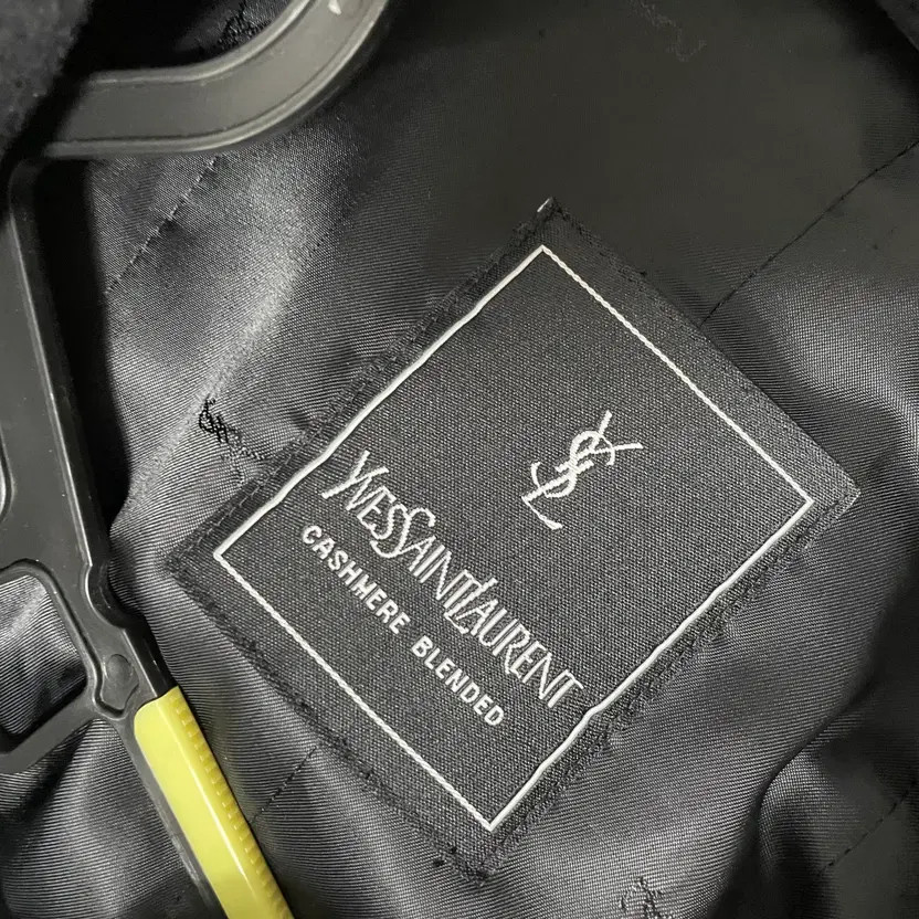 Yves Saint Laurent 50% Cashmere Coat Jacket - Size S thumbnail 5