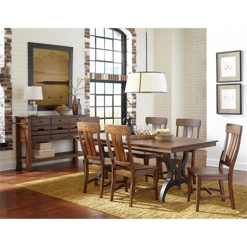 Intercon District Wood Backless Bench - Thumbnail 3