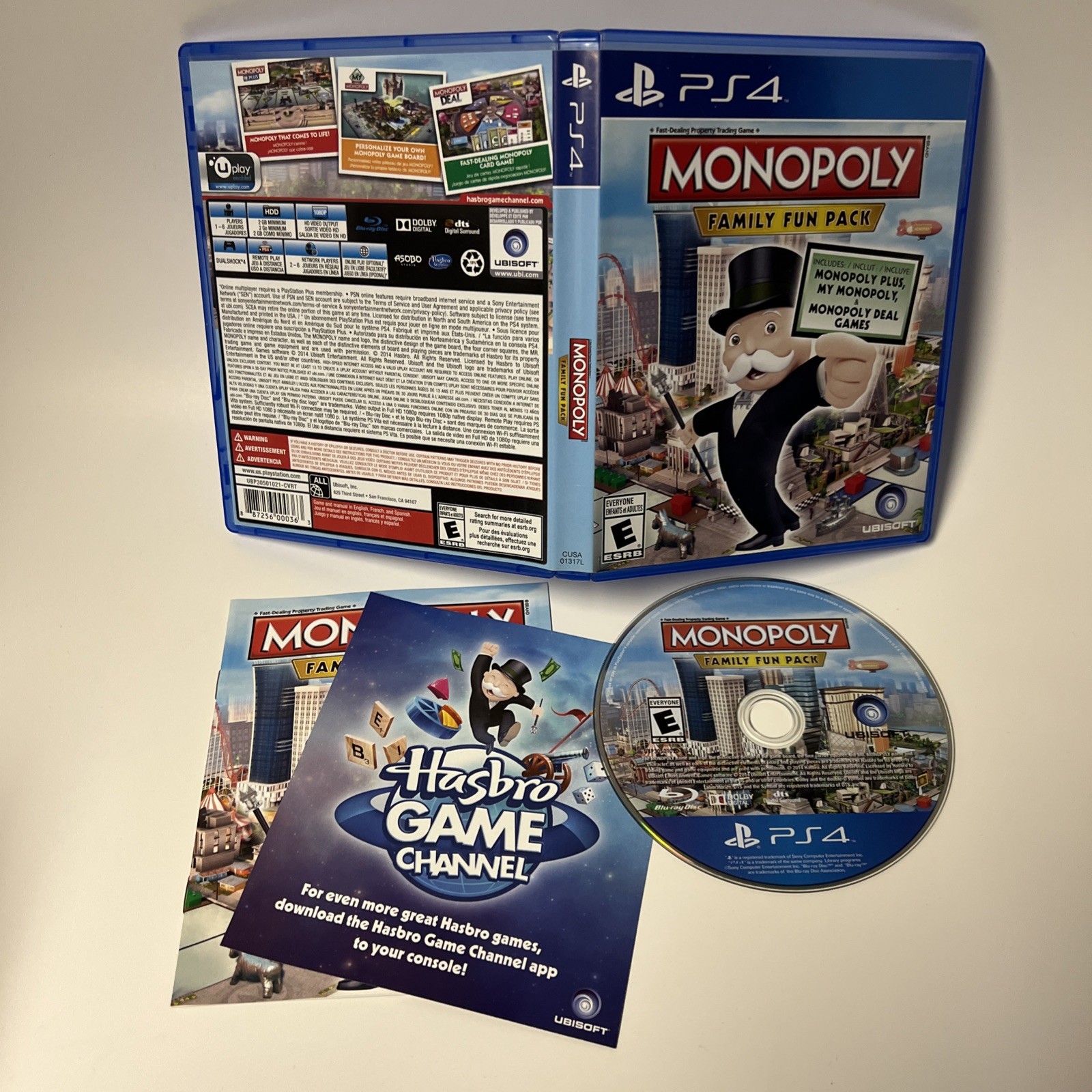 Monopoly Family Fun Pack (Sony PlayStation 4, 2014)