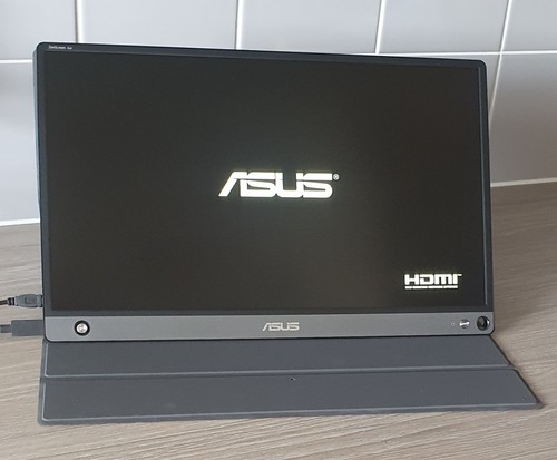 15.6" Portable Monitor - ASUS ZenScreen Go MB16AHP 15.6" USB Type - Photo 2/3