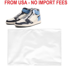 Shoe Shrink Wrap Bags,100 Pcs 11x18 Inches Sneaker PVC Heat Shrink Plastic Wrap