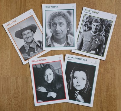 FILMSTAR - PORTRÄTS 13 x 18 = AUSWAHL aus G + H (Vorname)
