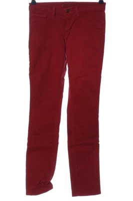 J BRAND Pantalon cigarette Dames Pantalon T EU 34 rouge style décontracté - Photo 1/4