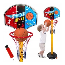 Canestro da basket regolabile per bambini 52-115CM con supporto per bambini, pal
