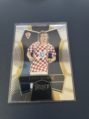 2016-17 Panini Select Mezzanine Prizm Luka Modric #118 Croatia Mezzanine