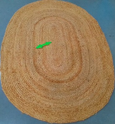 NATURAL 4'-0'' x 6'-0'' Broken Thread Rug, Reduced Price 1172800285 CAP252A-4OV