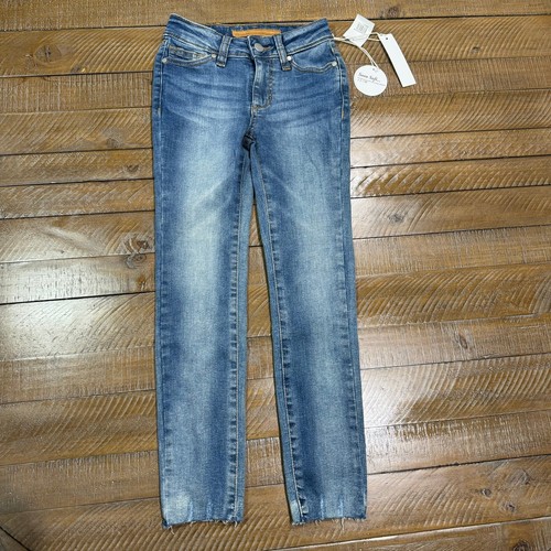 Joe's Jeans Girl's Stretch The Rocker Mid Rise Ankle Skinny Jeans - Size 8 - NWT - Picture 3 of 10
