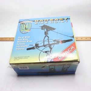 (2-Pack) Rad Cycle Bike Kayak Ladder Overhead Hoist Pulley System w/ 100 Lb Cap