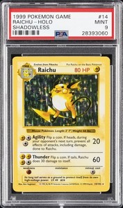 1st Edition Shadowless Raichu | eBay