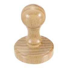 45mm Stamp Wood Round Handle, 1 Pcs Wooden Knobs Stamp Mounts, Wood Color