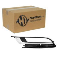 DIEDERICHS BLENDE SCHWARZ STOßSTANGE LINKS passend für VW CC | 2248249