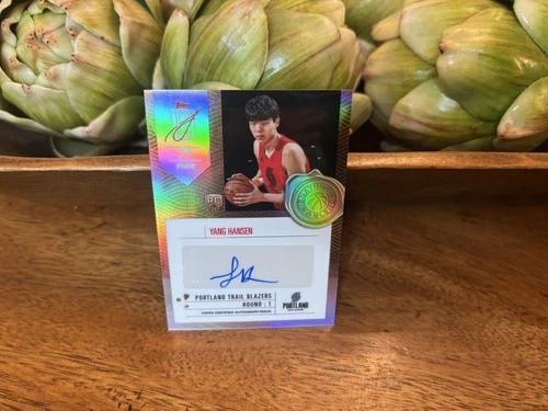 2025 Topps Signature Yang Hansen Base (RAW)
