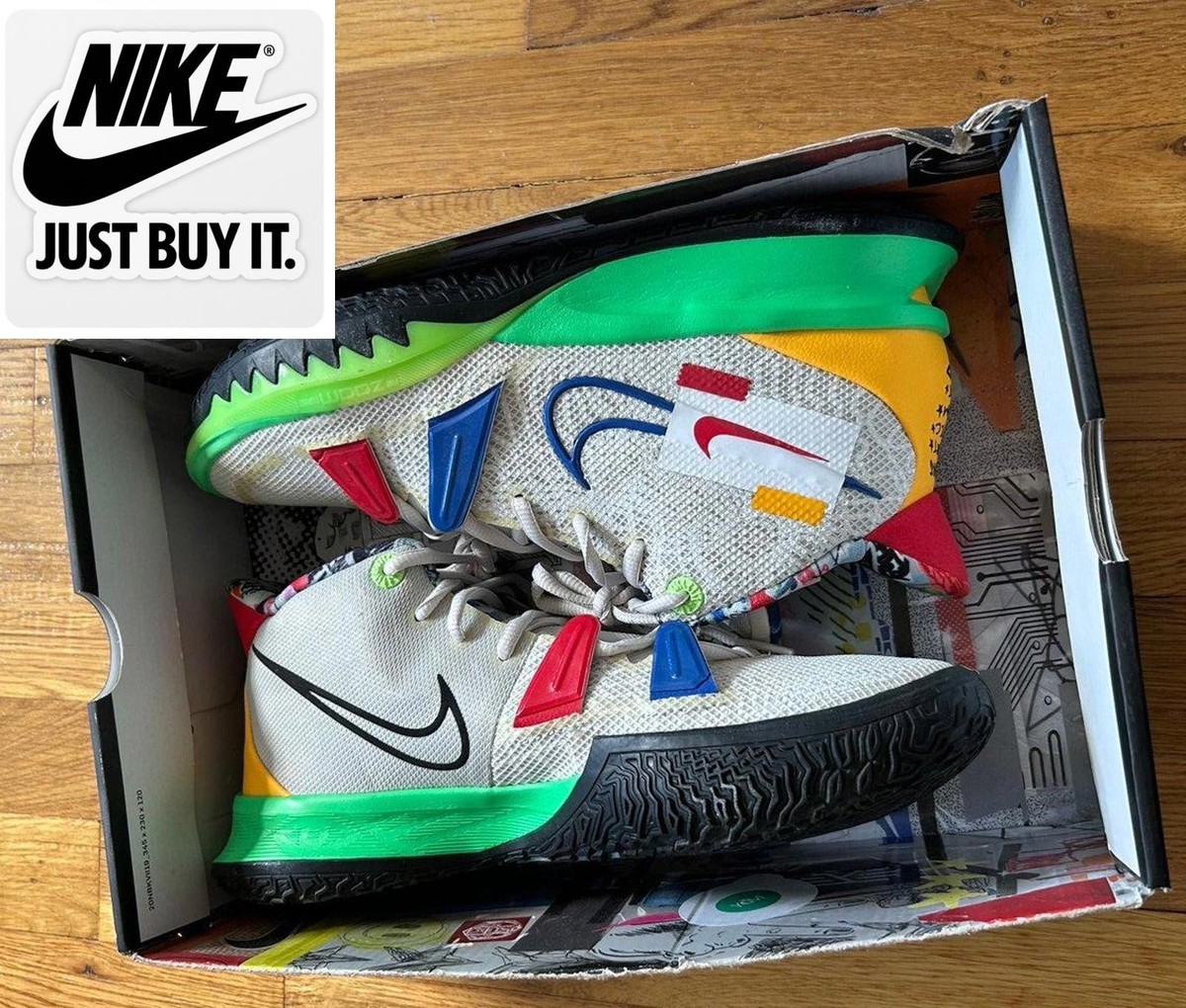 Size Nike Kyrie Visions DC9122-001 for sale online