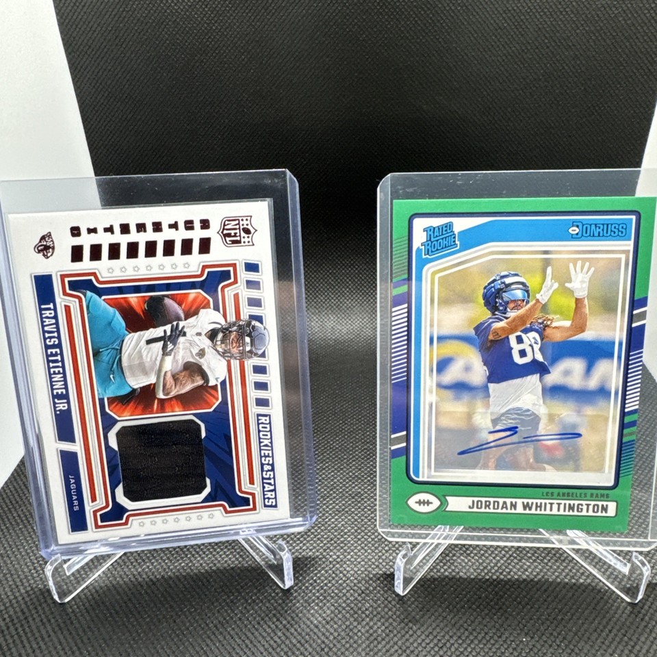 Football Patch/Auto lot! 29 total!! Legette,williams,Addison,Luck ...