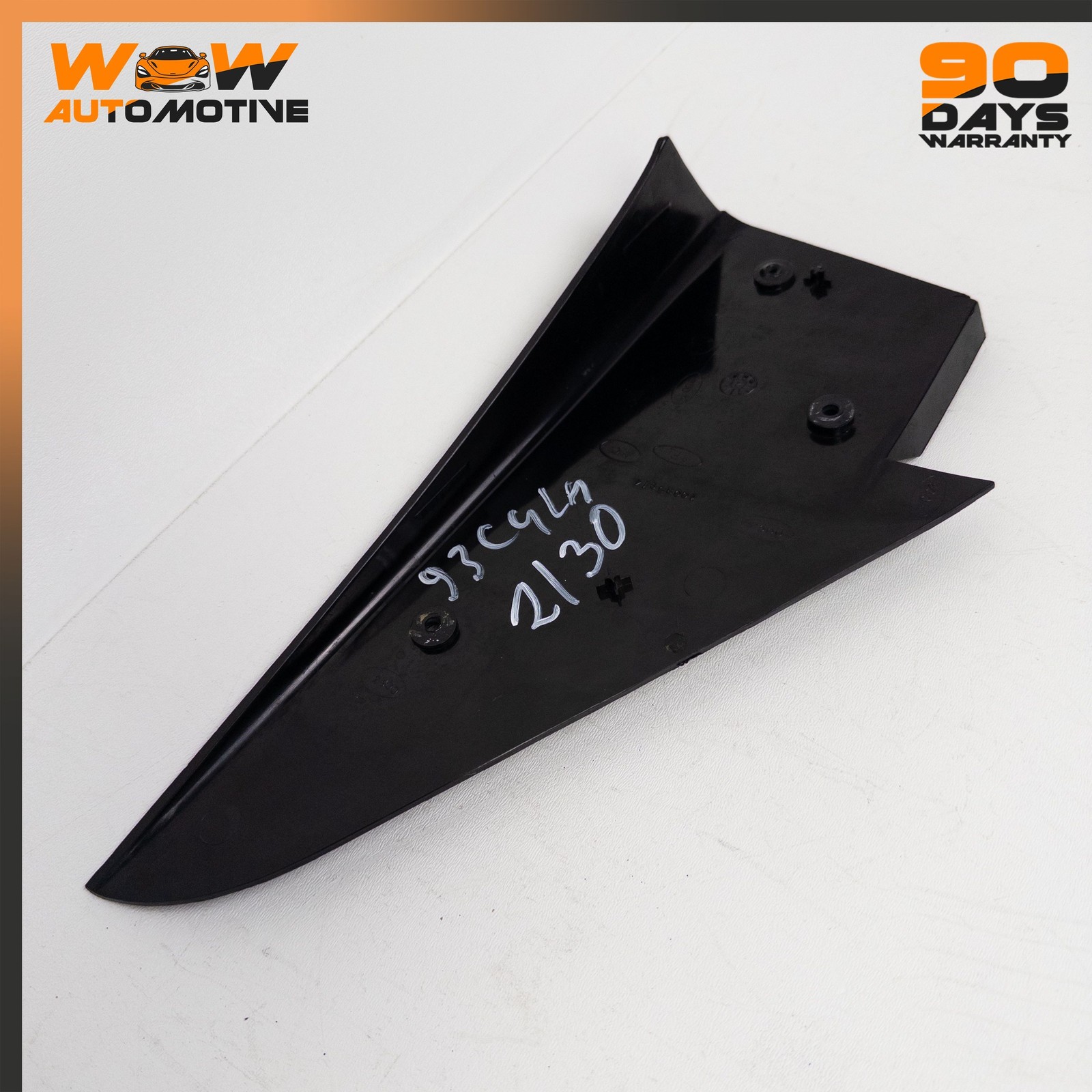 90-93 CHEVROLET CORVETTE C4 FRONT LEFT DRIVER SIDE DASHBOARD END CAP TRIM OEM