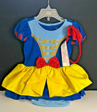 Disney Baby Snow White Princess Costume Size 18-24 Months Headband Soft NWT