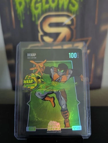 Dekap (DK Metcalf) Glow Battlefoil Bo Jackson Battle arena