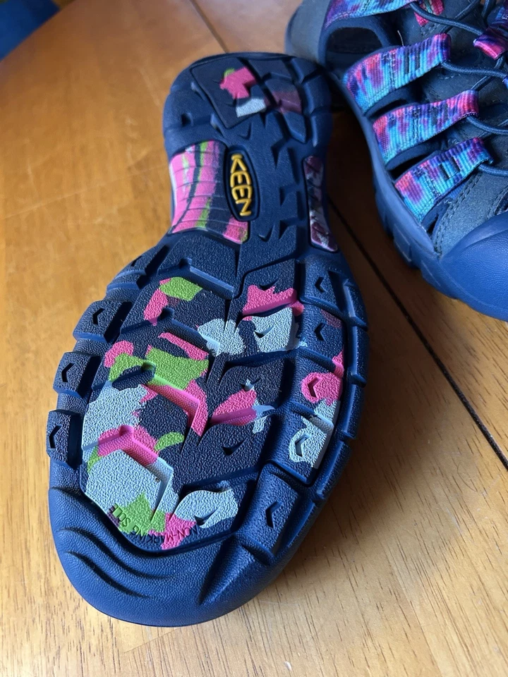 Sandalias KEEN Newport nuevas azules tie dye para mujer 10 colores raros nuevas sin etiquetas talla 10 Foto 4 de 4